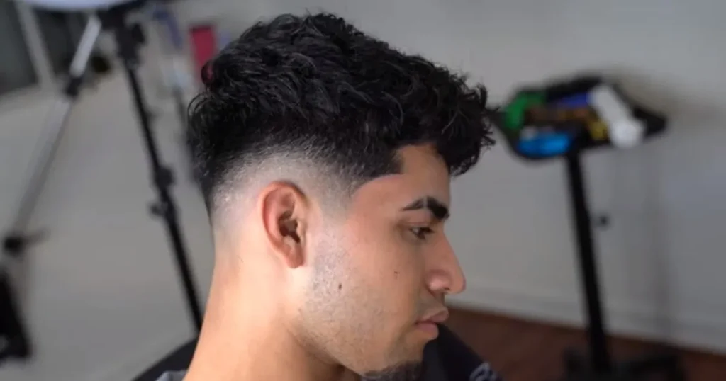 Drop Fade for Thick Hair