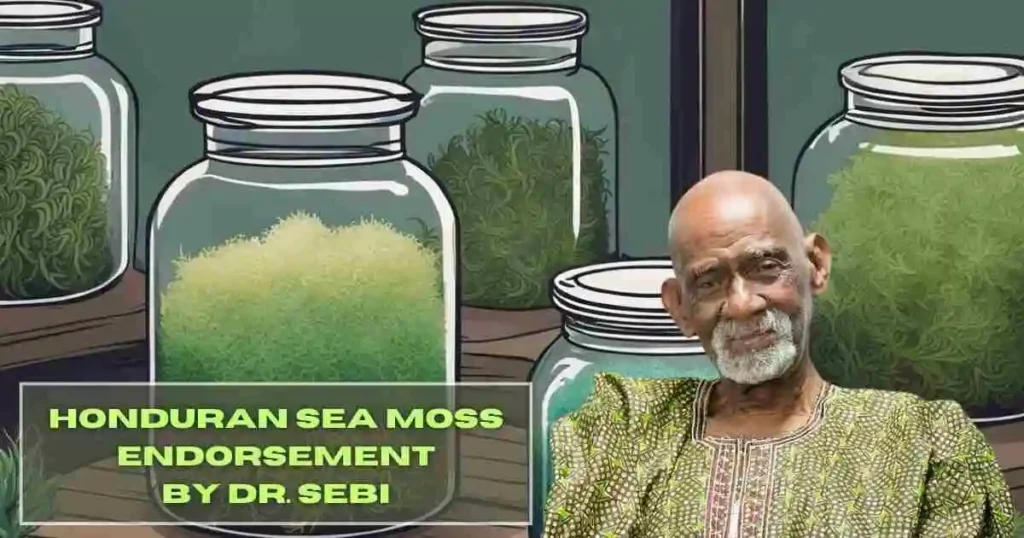 Hondurans Sea Moss Endorsement by DR. SEBI