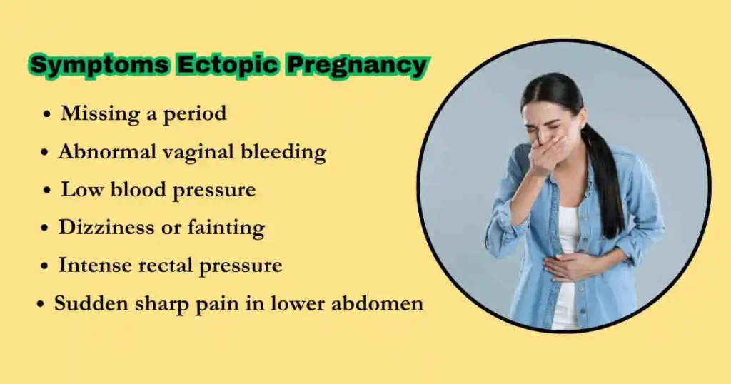 Symptoms of Ectopic Pregnancy 