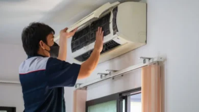 AC cleaning