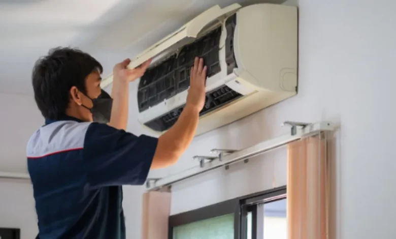 AC cleaning