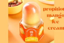 propitious mango ice cream