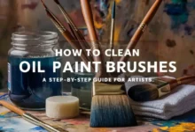 How to Clean Oil Paint Brushes