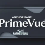 Screenshot of the Anchor Panel component in PrimeVue demonstrating its responsive layout and customizable features.