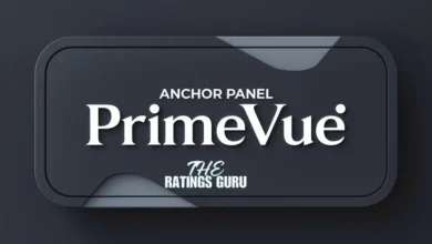 Screenshot of the Anchor Panel component in PrimeVue demonstrating its responsive layout and customizable features.