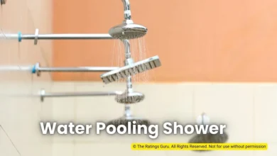 Water Pooling Shower